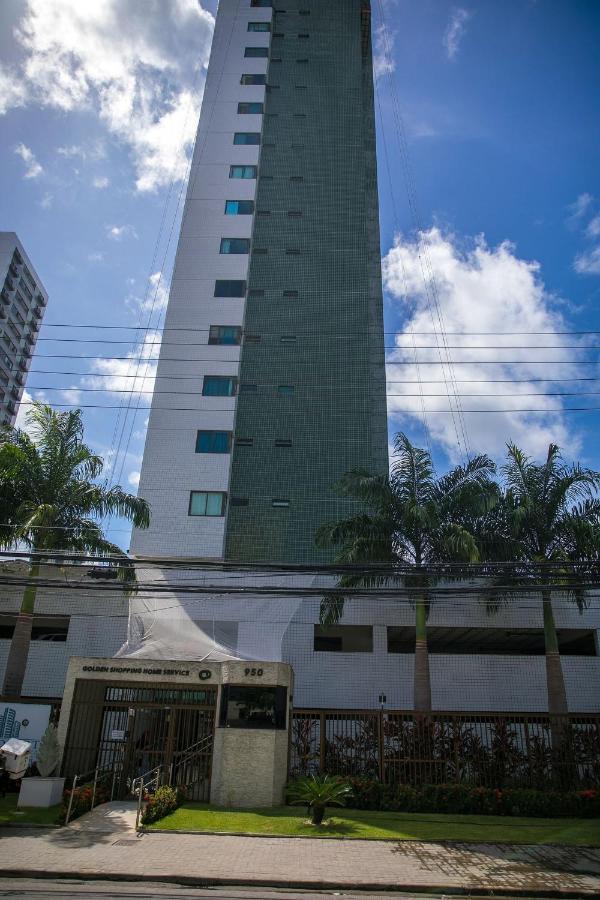 Flat Localizado A 200M Shopping Recife, Bem Perto Da Praia De Boa Viagem E Com Wi-Fi 400Mbps Bagian luar foto