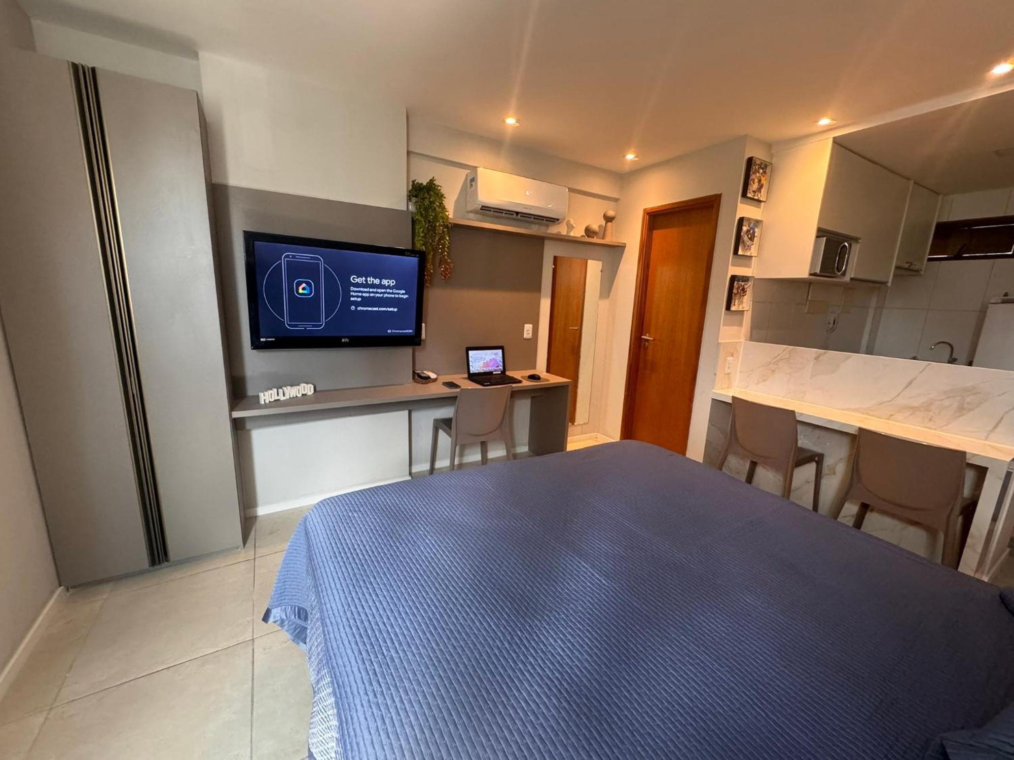 Flat Localizado A 200M Shopping Recife, Bem Perto Da Praia De Boa Viagem E Com Wi-Fi 400Mbps Bagian luar foto